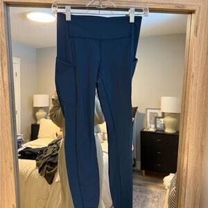 Lululemon Athletica Deep Blue Leggings